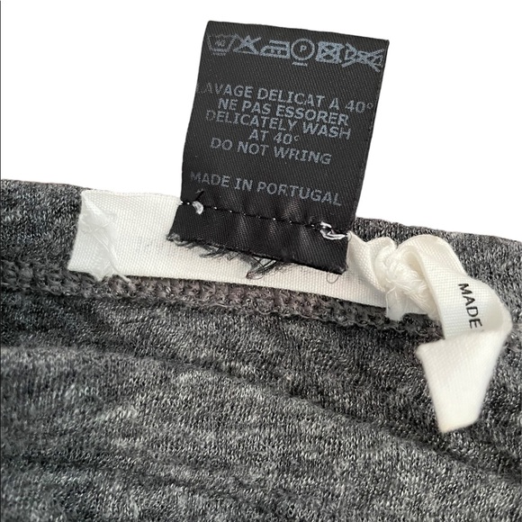 Isabel Marant Etoile Halter Tube Top Size Large Charcoal Heather Gray - Picture 6 of 6